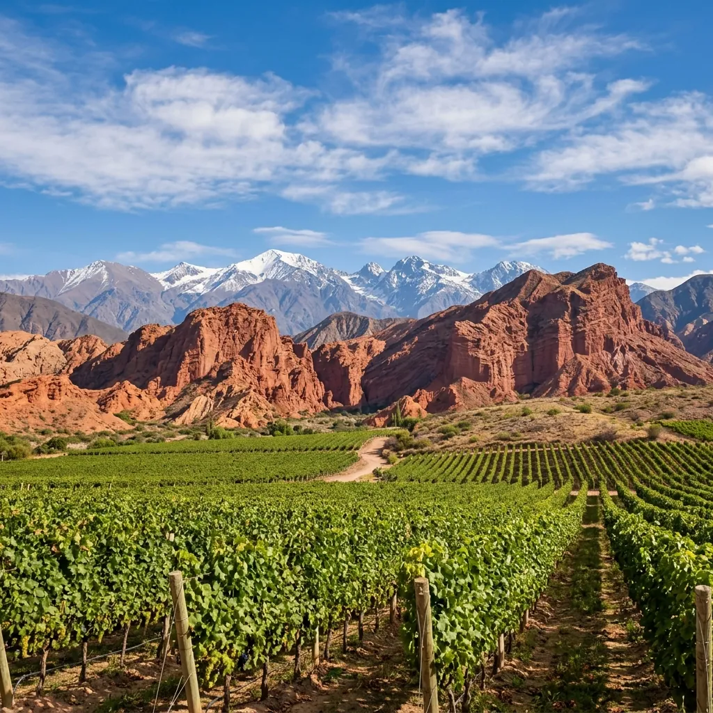Vides y viñedos andinos en Cafayate